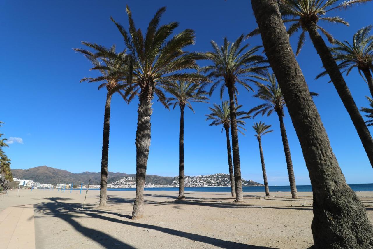 Ferienwohnung Rhode Vista Al Mar Roses Exterior foto