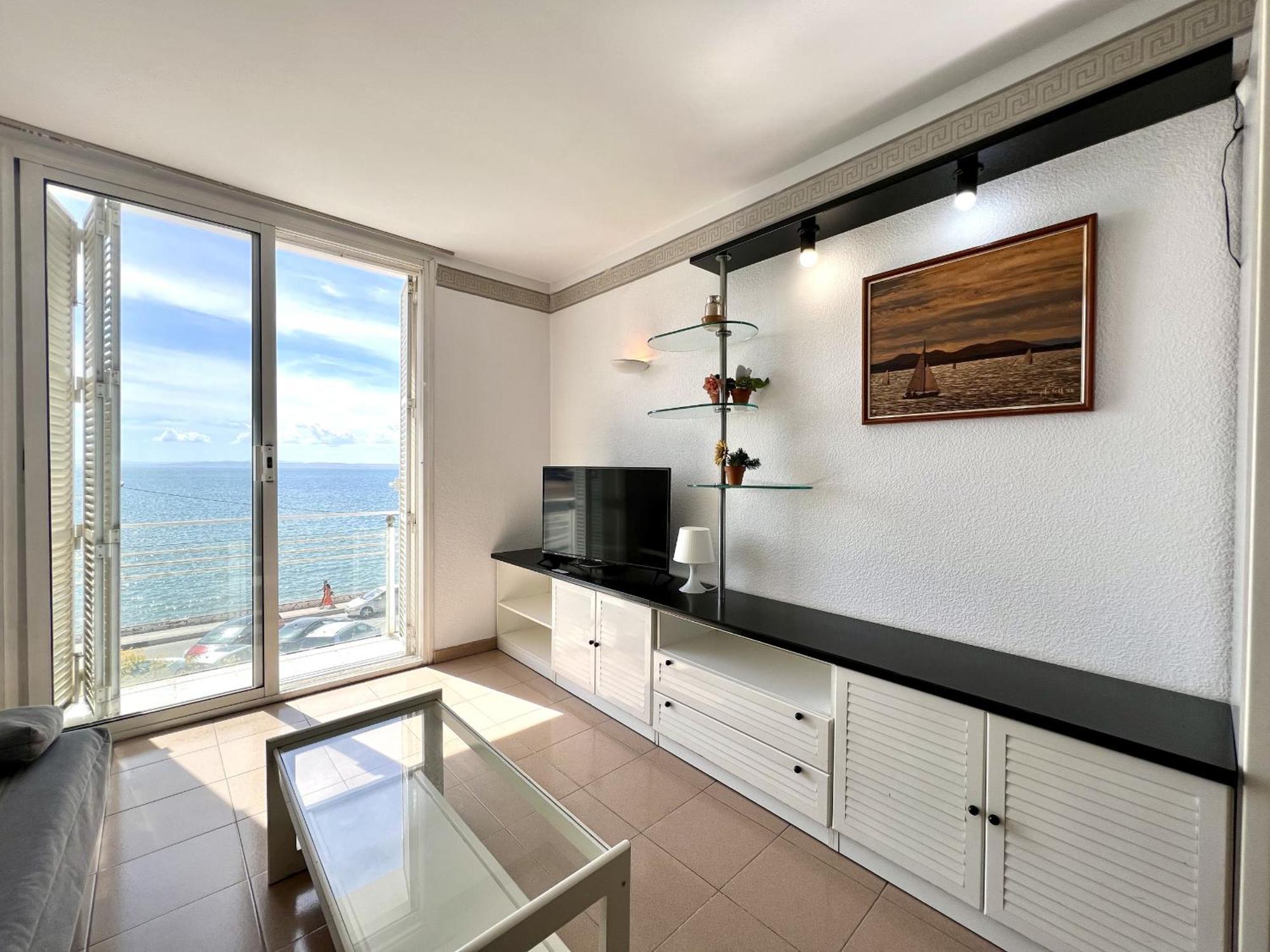 Ferienwohnung Rhode Vista Al Mar Roses Exterior foto